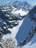 Blaueis glacier Bavaria Germany